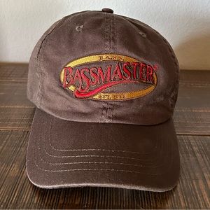 Bassmaster Brown/Red Fishing Cap